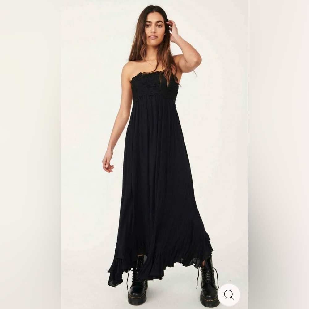 Free People FP One Adella Corset Tube Slip Maxi Dress